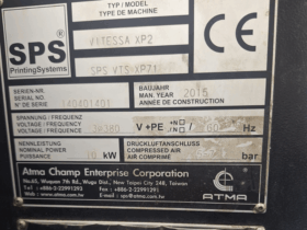 SPS VITESSA CLASSIC G2 Automatic Spot Coating Machine
